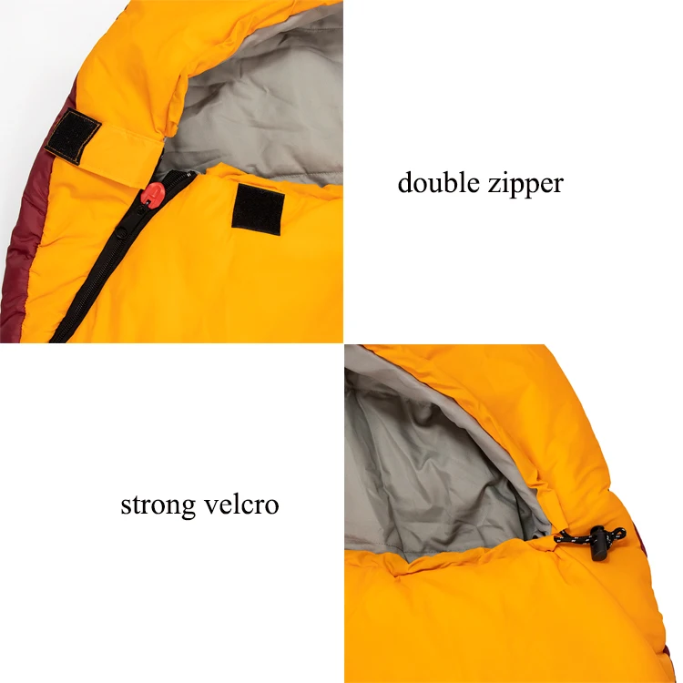 Hot Sale Outdoor Mummy Sleeping Bag 300T Sleeping Bag Waterproof for hiking