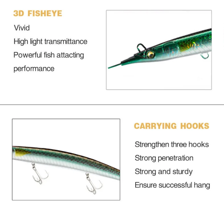 R52 182mm 54g sinking tuna hard plastic fishing lures