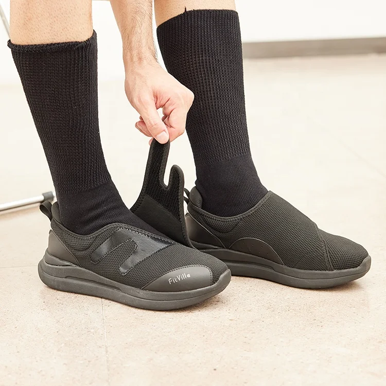 FitVille Therapeutic Comfortable Orthopedic Shoes Women Wide Toe Box Special Shoes Diabetic Shoes For Swollen Feet