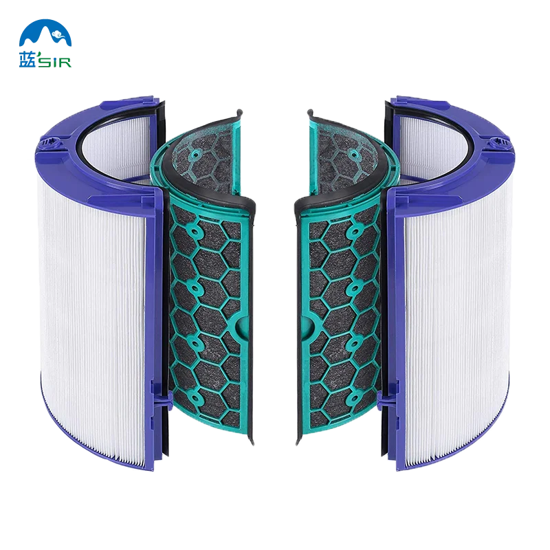 Lansir Replacement Cartridge Air Purifier HEPA Carbon Filter Compatible With Dysons HP04 TP04 DP04 TP05 HP05 HP06 TP06