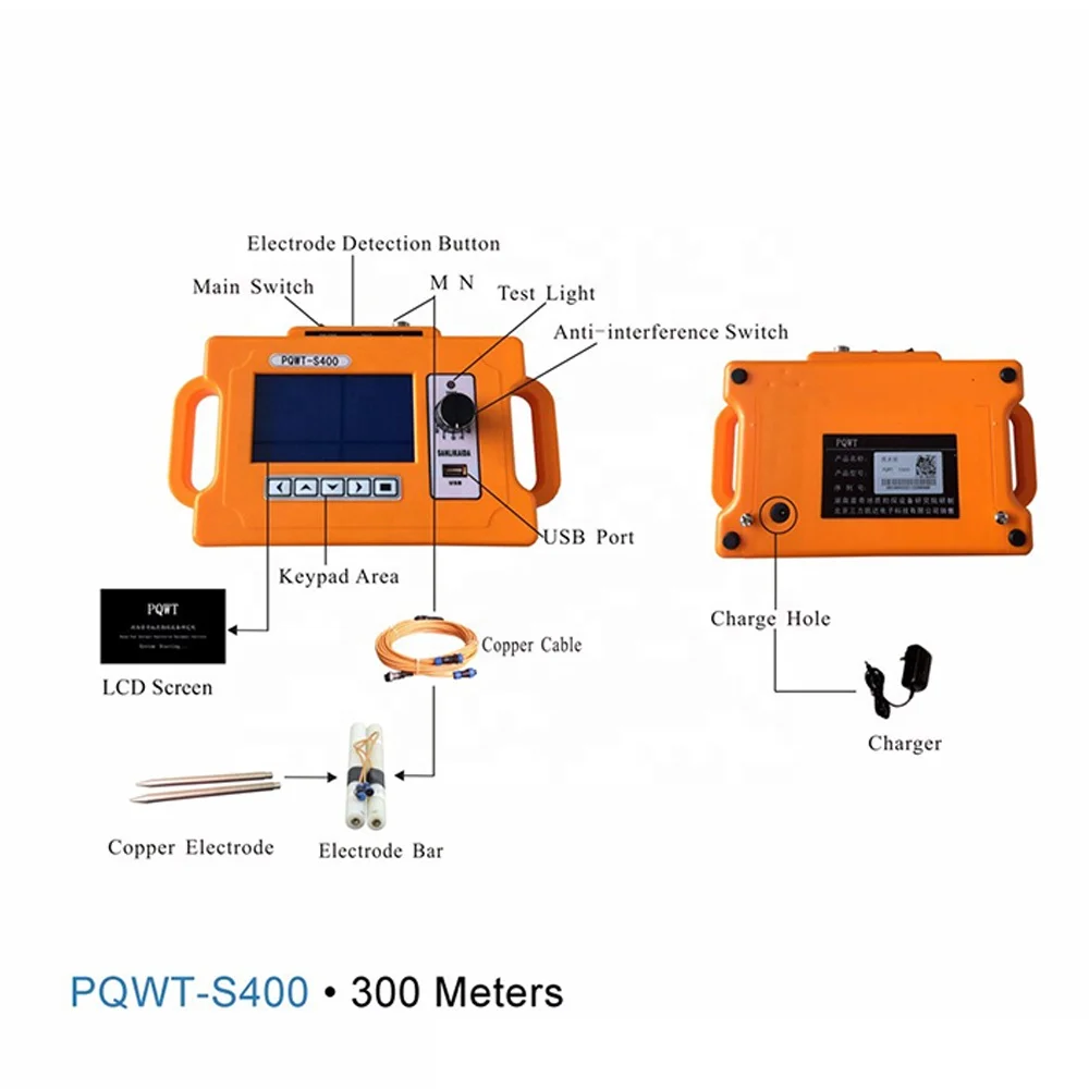 
300Meter Ground Water Finding Machine Underground Water Detector 