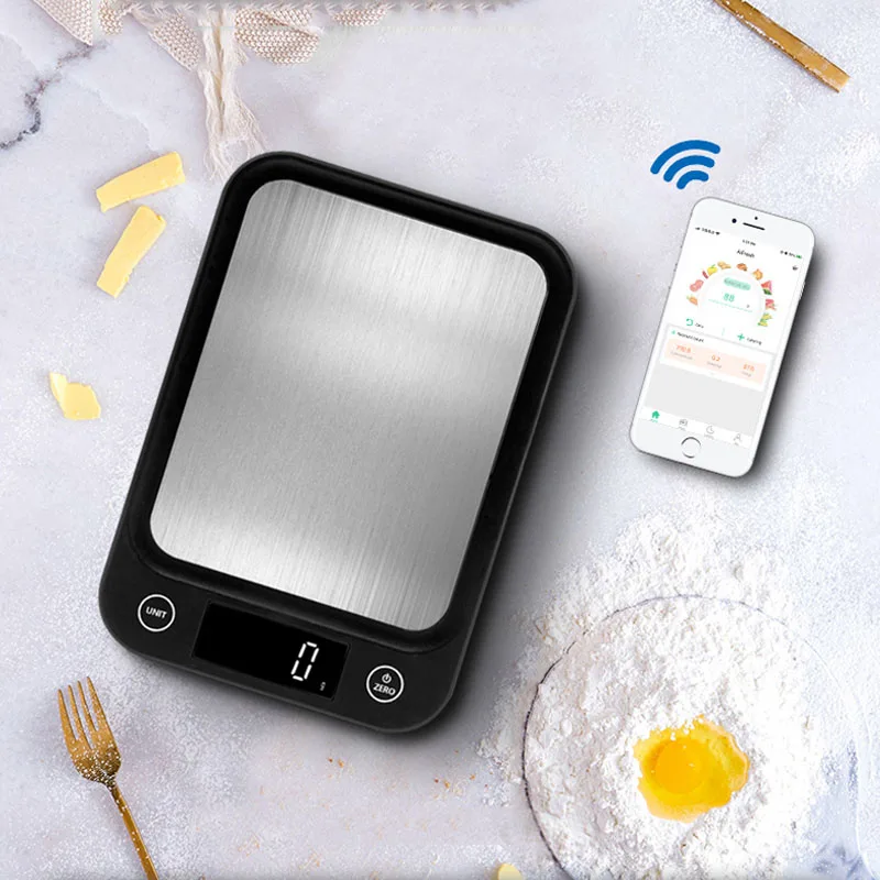 5 кг кухонные черного цвета со шкалой еды электронные пищевые весы с Пищевая ценность