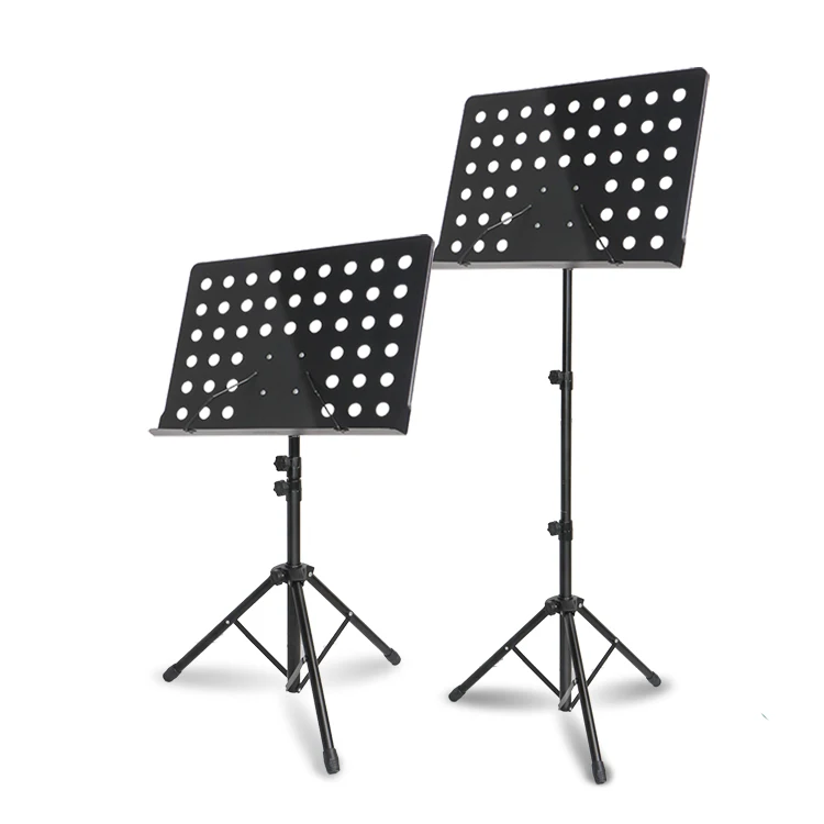P-06 New design custom flexible iron adjustable musical stand sizes