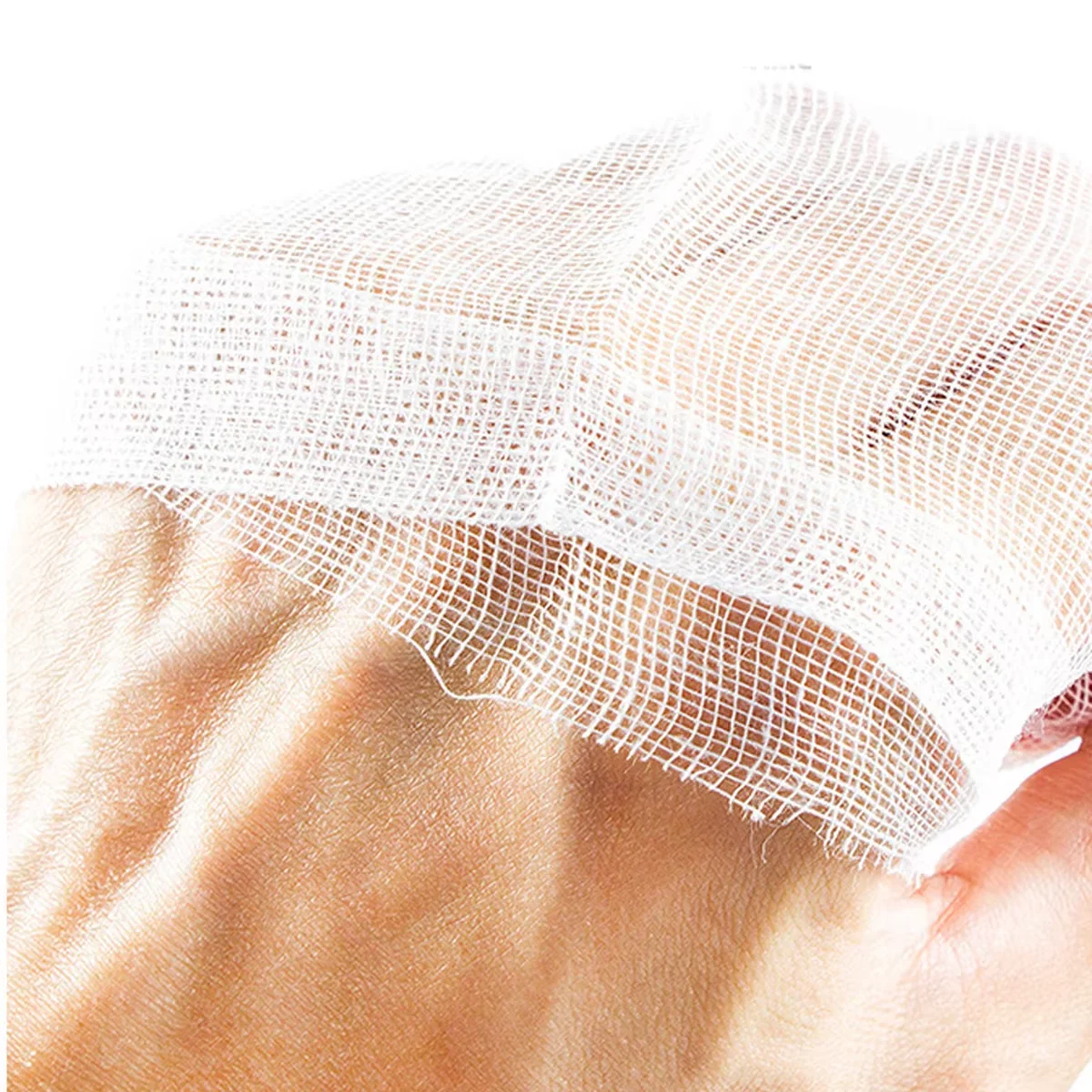 Хит продаж стерильный медицинский 100% для оказания первой помощи хлопок перевязочный материал впитывающий марлевый компресс ран