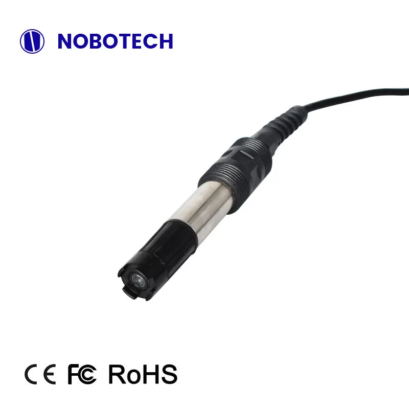 Drinking water swimming pool disinfection chlorine diocide online monitoring free chlorine sensor probe