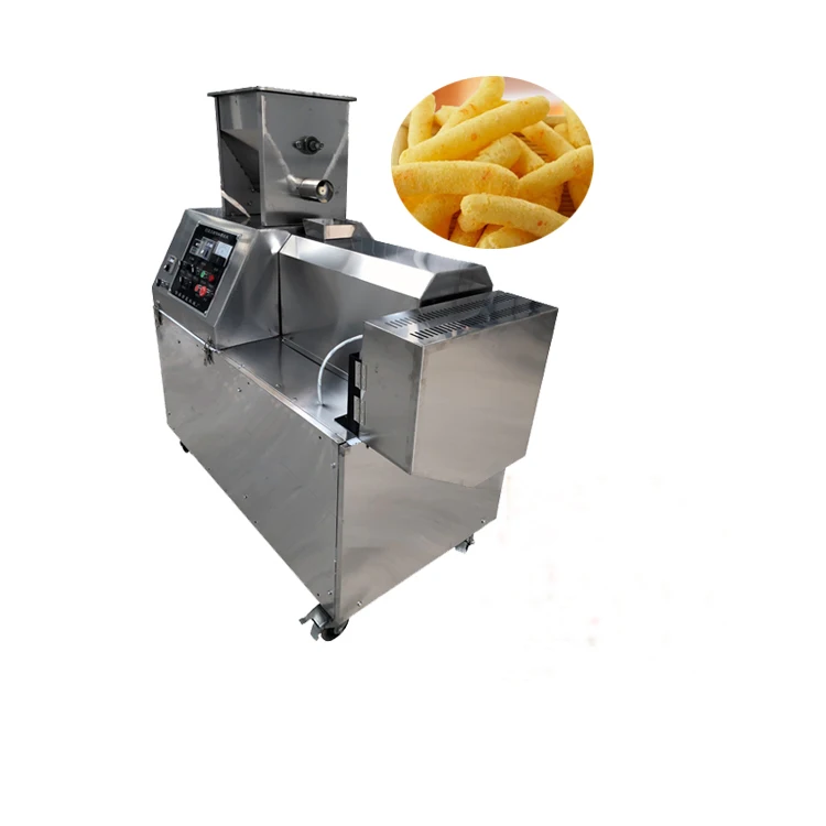 Hot sale Puff Snacks Machine/mini corn puffing machine/snack extruder