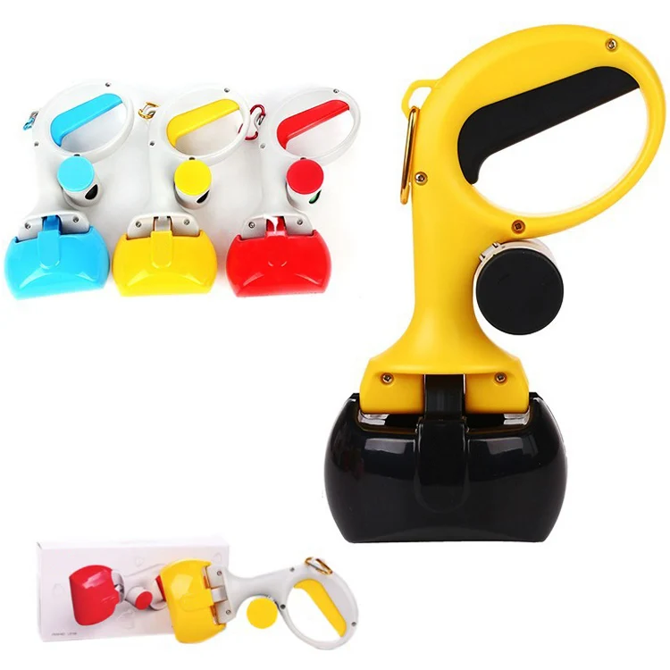 Hot Selling Shit Clean Up Clip Pet Cleaning Products Portable Pet Poop Pick Up Toilet Plastic Dog Shit Pet Poop Scooper
