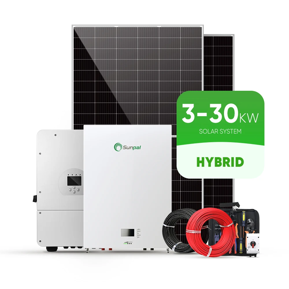 Solar Off Grid And Wind Turbine Hybrid System 5Kw 10Kw 12Kw 20Kw Price Generator Solar Energy Storage System