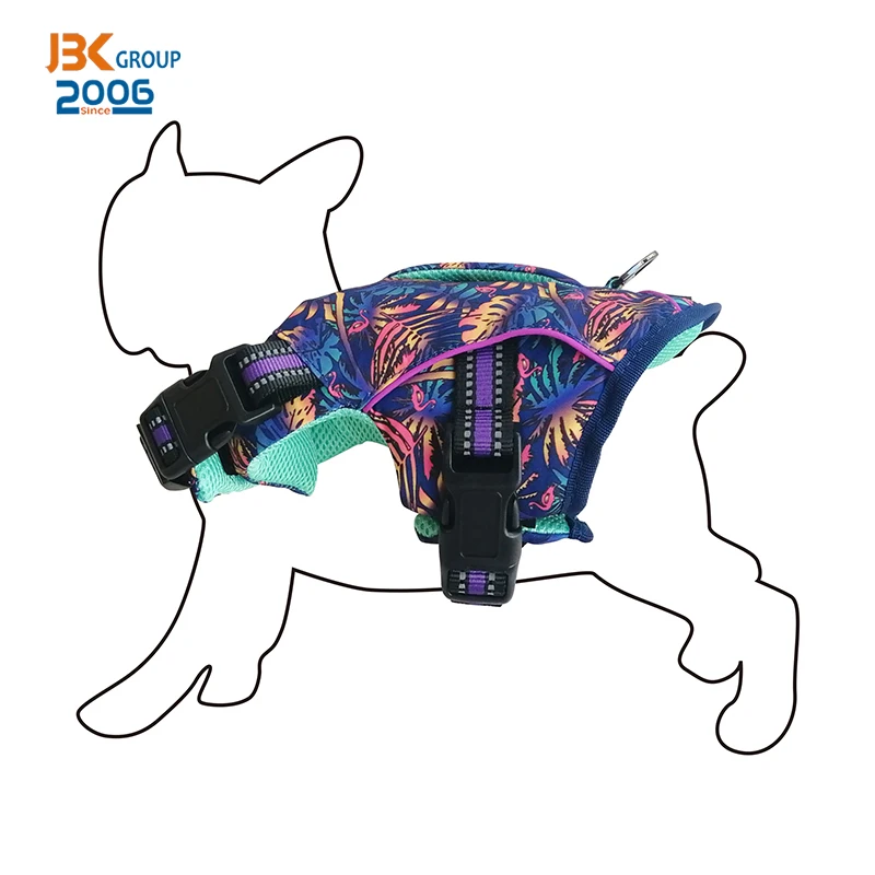 Safety Dog Life Jacket Floatation Pet Swim Life Vest with Dogs Leash Reflective  and Adjustable Pets Float Coat for Swimming