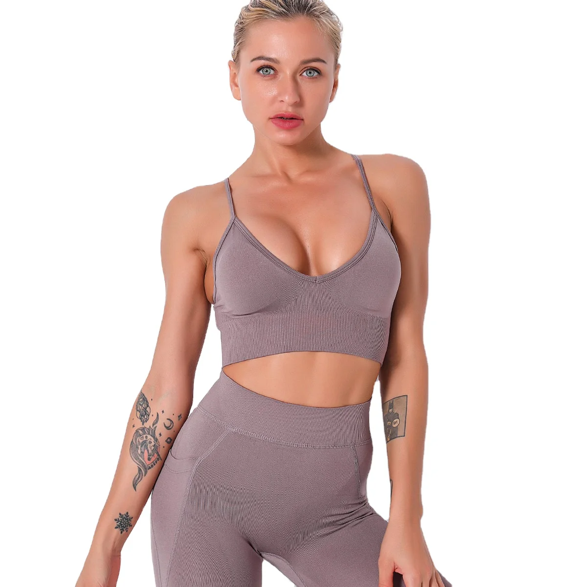 Professional manufacturer fit all day bra women fitness bra new online selling sports bra fitness softhip lifting