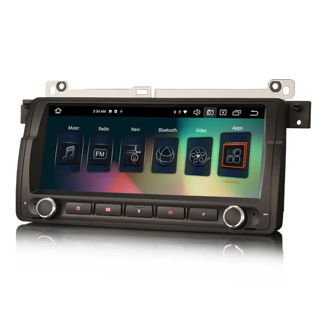 Erisin ES8146B 8 дюймов Android 10 0 4 Гб RAM 64 ROM CarPlay Авто GPS TPMS DAB DSP DVR Canbus Авторадио для BMW E46 M3