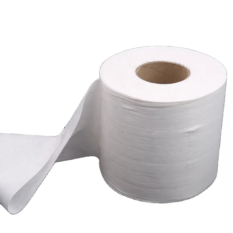 Spunlace Pure Water Spunlace Nonwoven Material 100% Polyester 100% Viscose