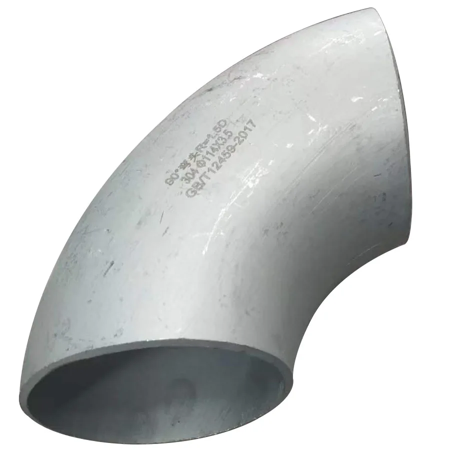 High Quality 304 Stainless Steel 90 Degrees Elbow 114x3.5mm Stainless Steel Seamless Pipe Connecting Elbow