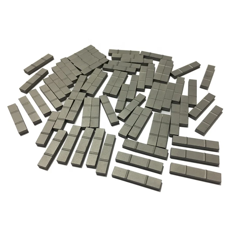 Cemented tungsten carbide ribbed magnetic inserts for HF3000 Hardfacing