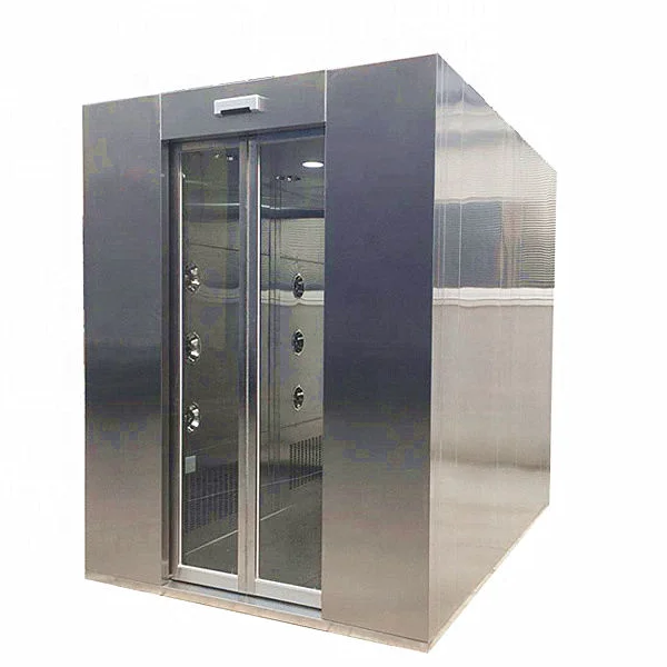 Customized Cleanroom Single Wind Air Shower Design Personal Air Shower For Lab