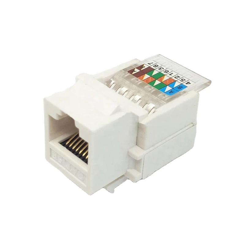 Rj45 8p8c на защелках разъем 90 градусов keystone модульный разъем