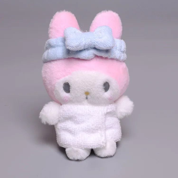 Симпатичная плюшевая игрушка Sanrio Мелодия Hello Kitty кукла Kuromi брелок Мягкая сумка подарок для девочек и