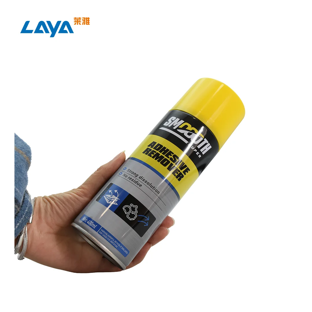 Adhesive Remover Aerosol Cleaning Spray for Vehicle Household Use 400ML MSDS Available Factory Wholesale