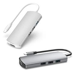 Type C HUB USB 3.0 Adapter With Pd Fast Charge 4k Multiport Card SD Reader 9 IN 1 USB HUBS