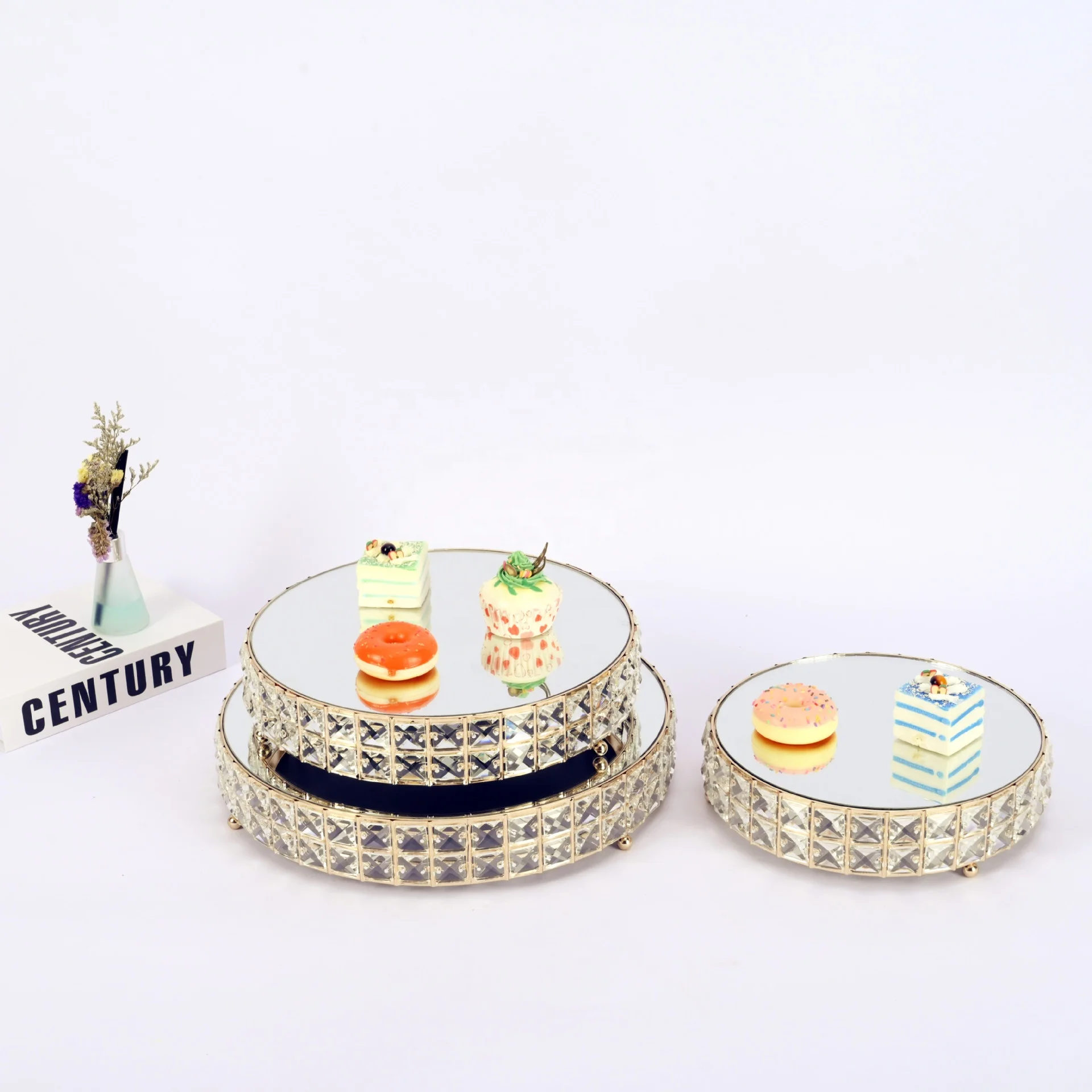 flower bucket display stand mini vintage cake stand