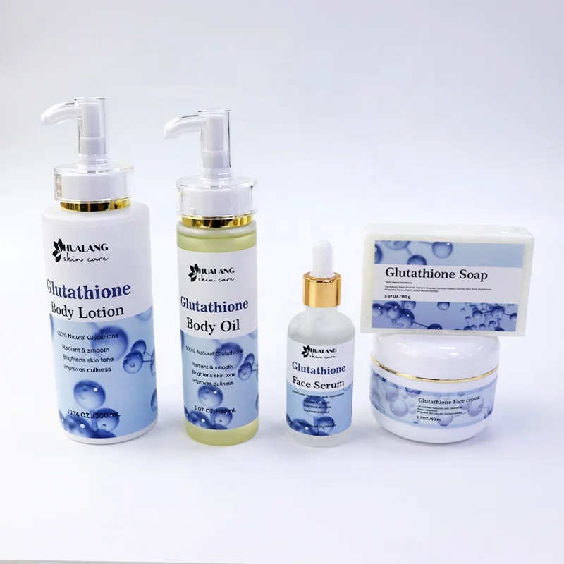 Professional Oem Private Label Organic Gift Facial Moisturizing Whitening Body Lotion Oil Skin Care Set