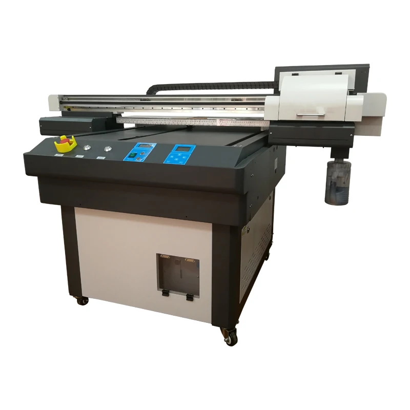 9060UV A1 size 90*60cm uv flatbed printer Eps xp600/tx800/i3200-u1 print head