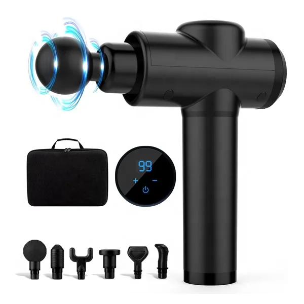 2023 Phenitech Top Selling Mini Deep Muscle Massage Gun Electric Muscle Massage Gun Vibration Massage Gun for Muscle Pain Relief