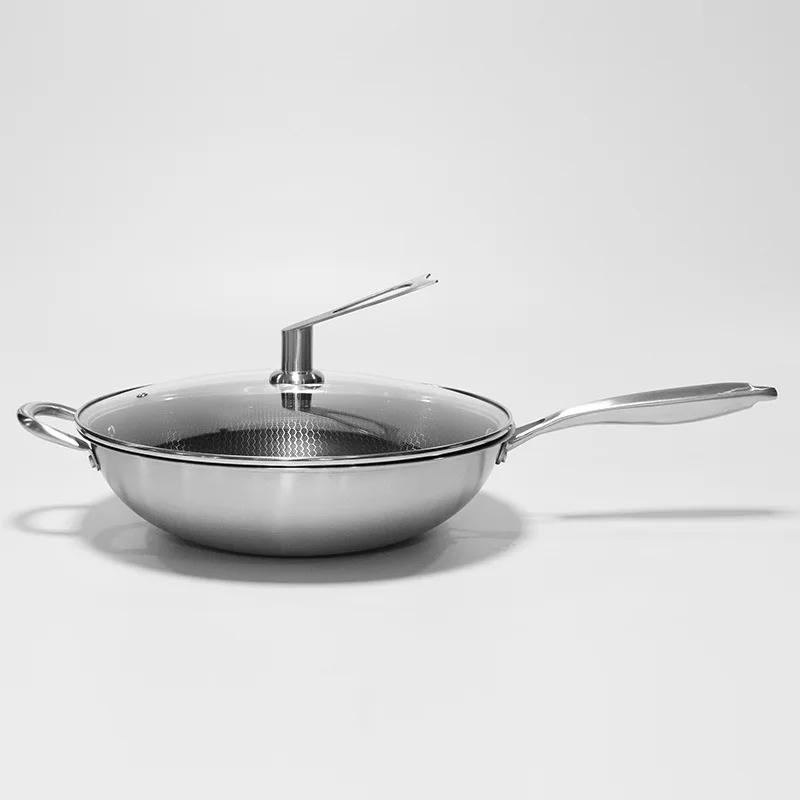 34cm/32cm Size Frypan Aluminum Pan Induction Non-Stick Fry Non Stick Egg Omelet Steak Kitchen Handle Nonstick Frying Pan