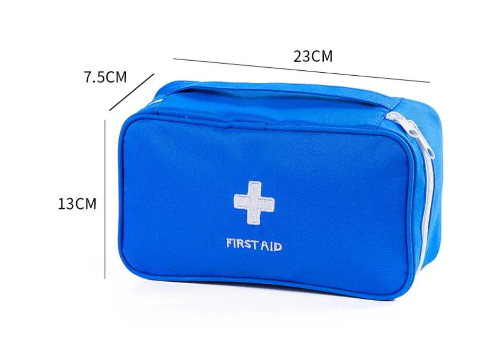 Portable First Aid Medical Kit Travel Outdoor Camping Useful Mini Medicine Storage Bag Camping Emergency Survival Bag Pill Case