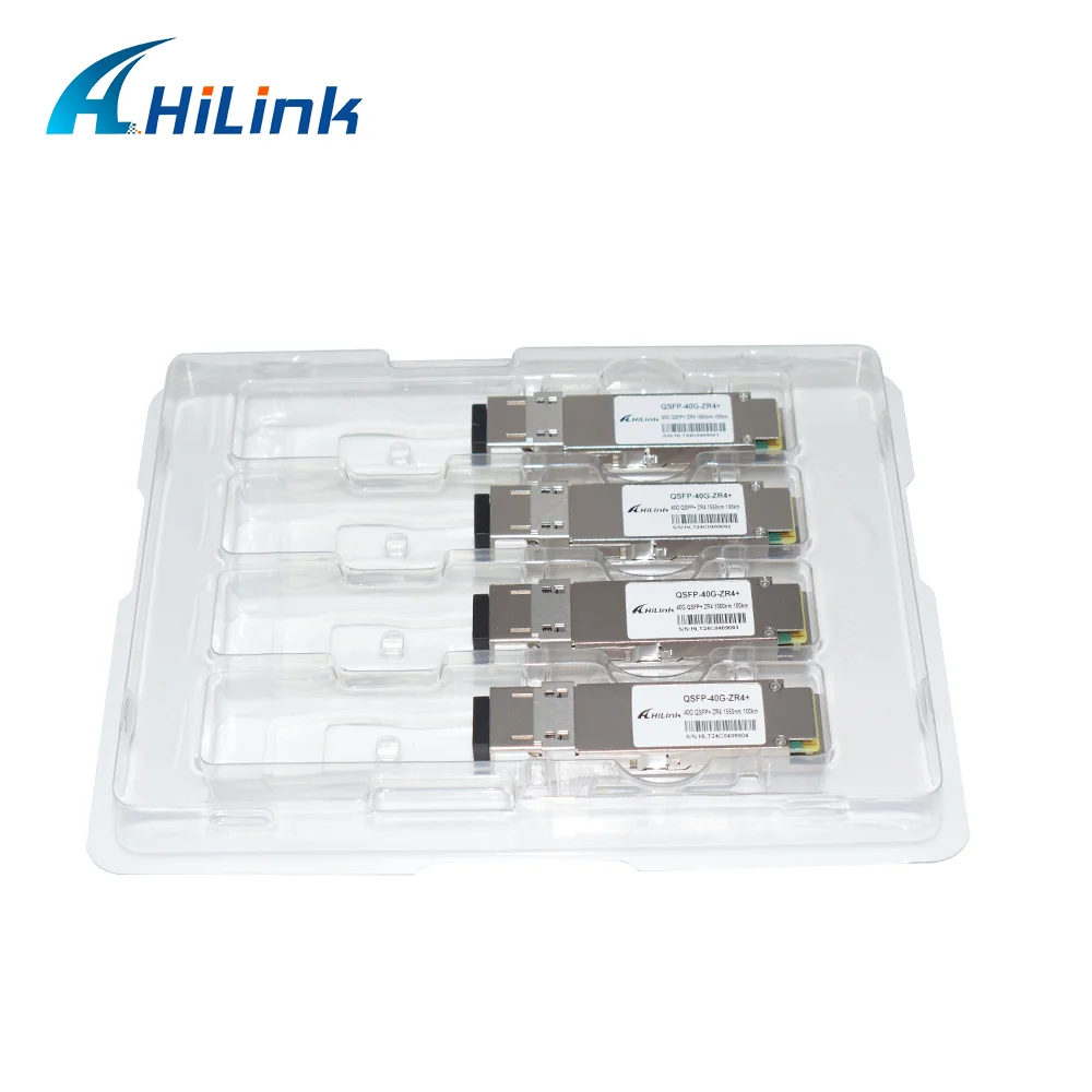 Long Distance QSFP-40G-ZR4 GBIC 40G QSFP+ 100km 1550nm DWDM LC DDM Optical Transceiver