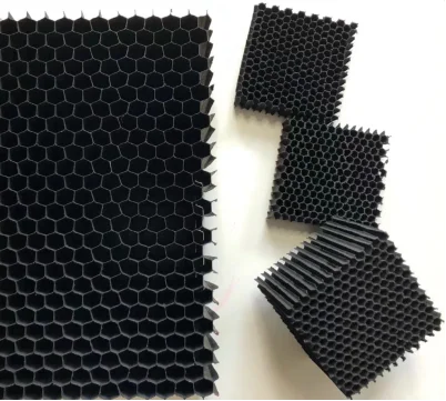 High power capacity honeycomb  absorbers  for microwave anechoic chamber
