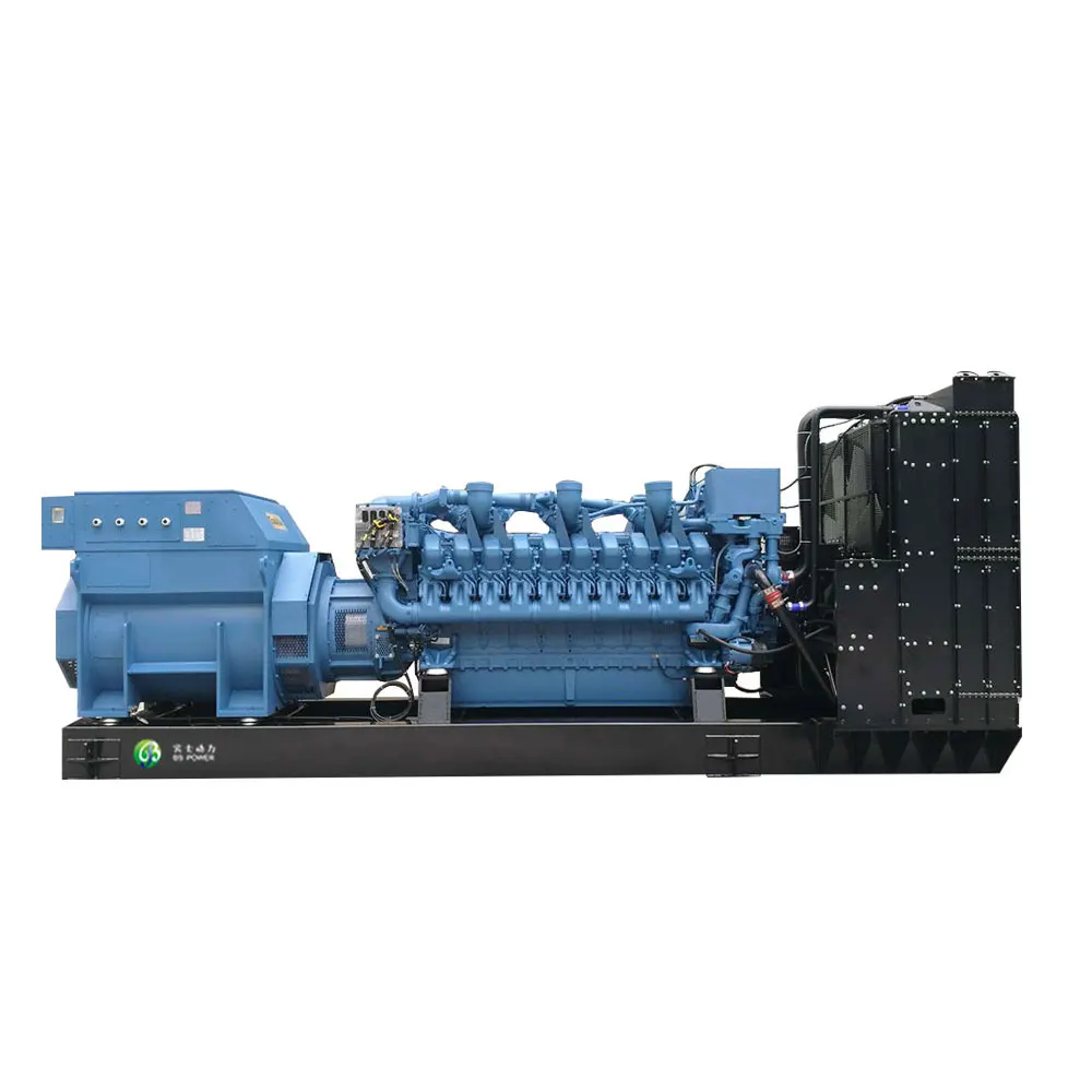 factory price 1mw generator biogas electric power plant 1000kw 1250kva for business /industry/hotel