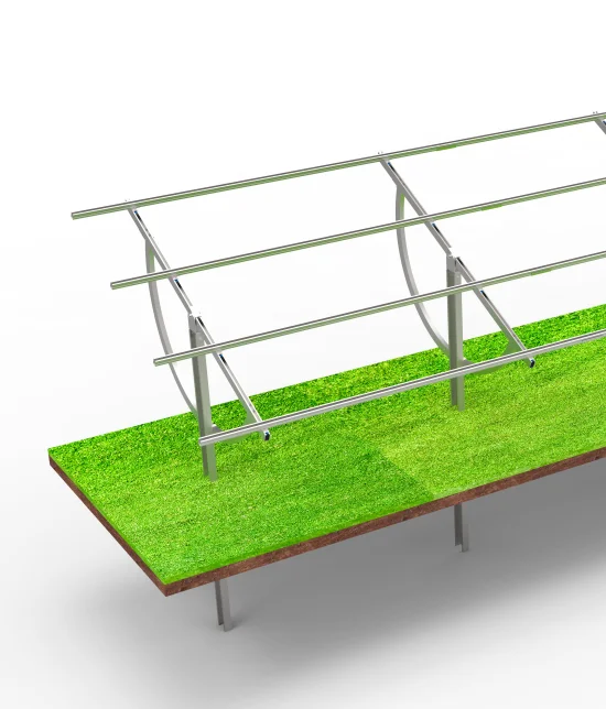 Adjustable solar ground mounting bracket