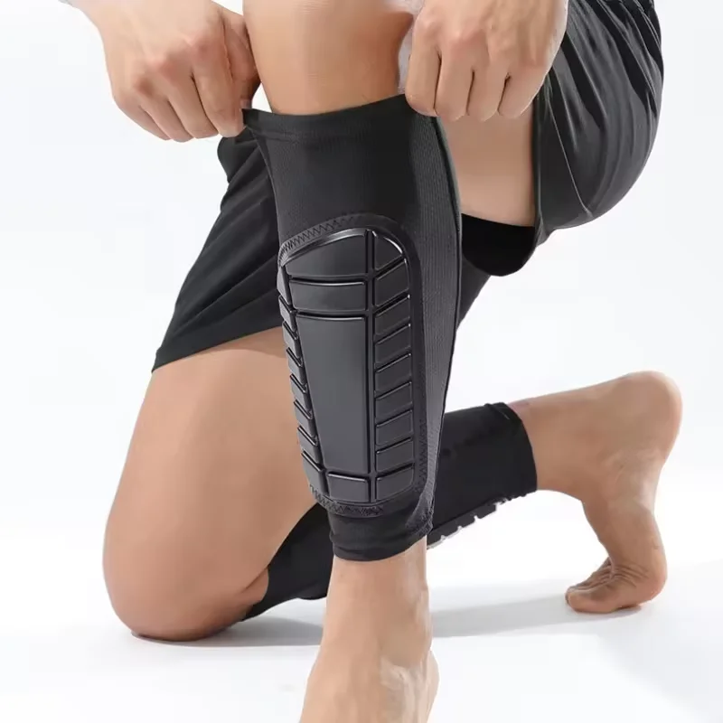 New Fashion Compression Calf Leg Protection Sleeves Kids Soccer Shin Guard