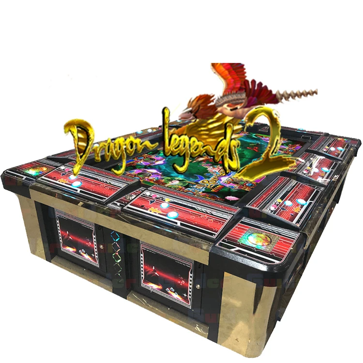Factory Wholesale Most Popular 8/10 Player Hunting Fish Game Table Machine Dragon Legends 2