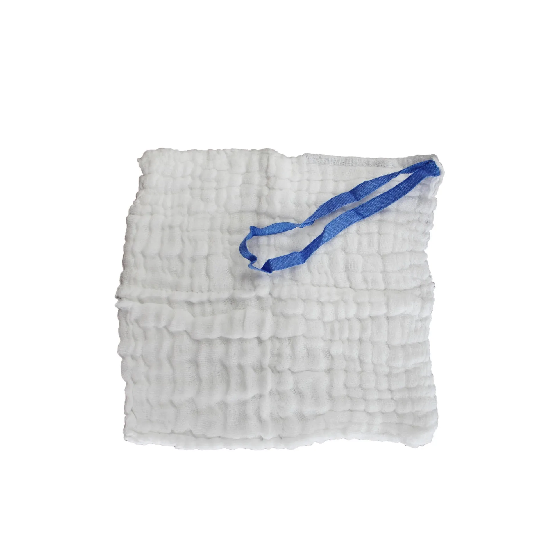 high quality 100% cotton soft sterile medical disposable abdominal lap pad sponge 45*45 cm lap sponge folding