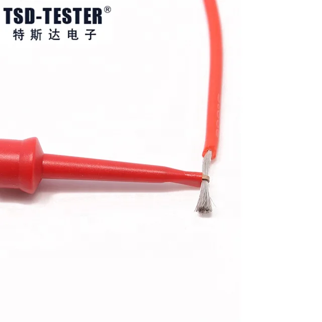 Комплект свинцовых проводов для мультиметра, тестовый крюк, зажим, захваты, испытательный зонд SMT/SMD IC D20 для сварки кабеля
