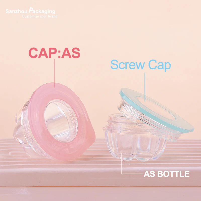 Jelly lip balm small containers kids makeup cute lip balm container unique shaped