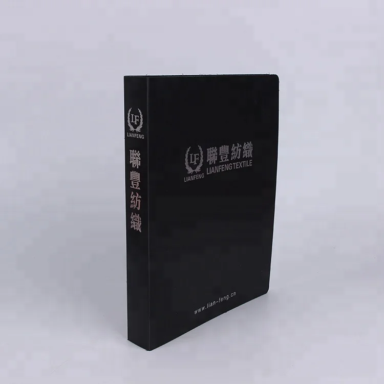 Cheap price custom A4 PP 4 ring binder plastic file folder