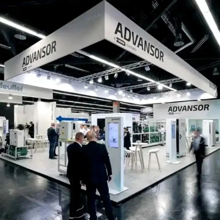 China Supplier Frameless SEG Frame Backlit LED Trade Show Hanging Sign Ceiling Hanging Banner