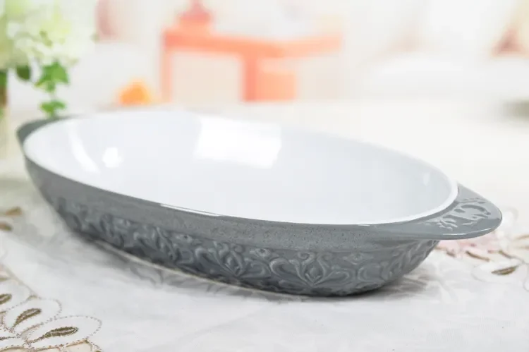 Baking Bread Box Paper Bread Pan Baking Mold Oven Food Tray Custom Ceramic Plate