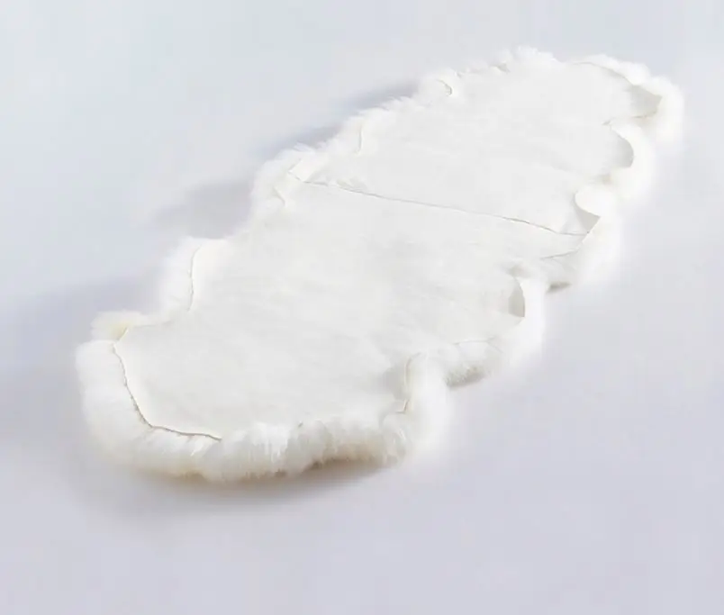 Carpet Rugs Sheepskin Area  Fluffy Carpets Luxury  Shaggy Synthetic Bedside Animal Soft Faux Fur Rug For Living Room