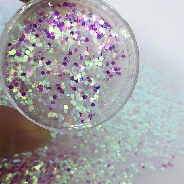 Wholesale sparking Bulk Polyester Glitter for Lips Nails Hairs Makeup Colorful Cosmetic Tumbler Epoxy Resin Craft Decoration