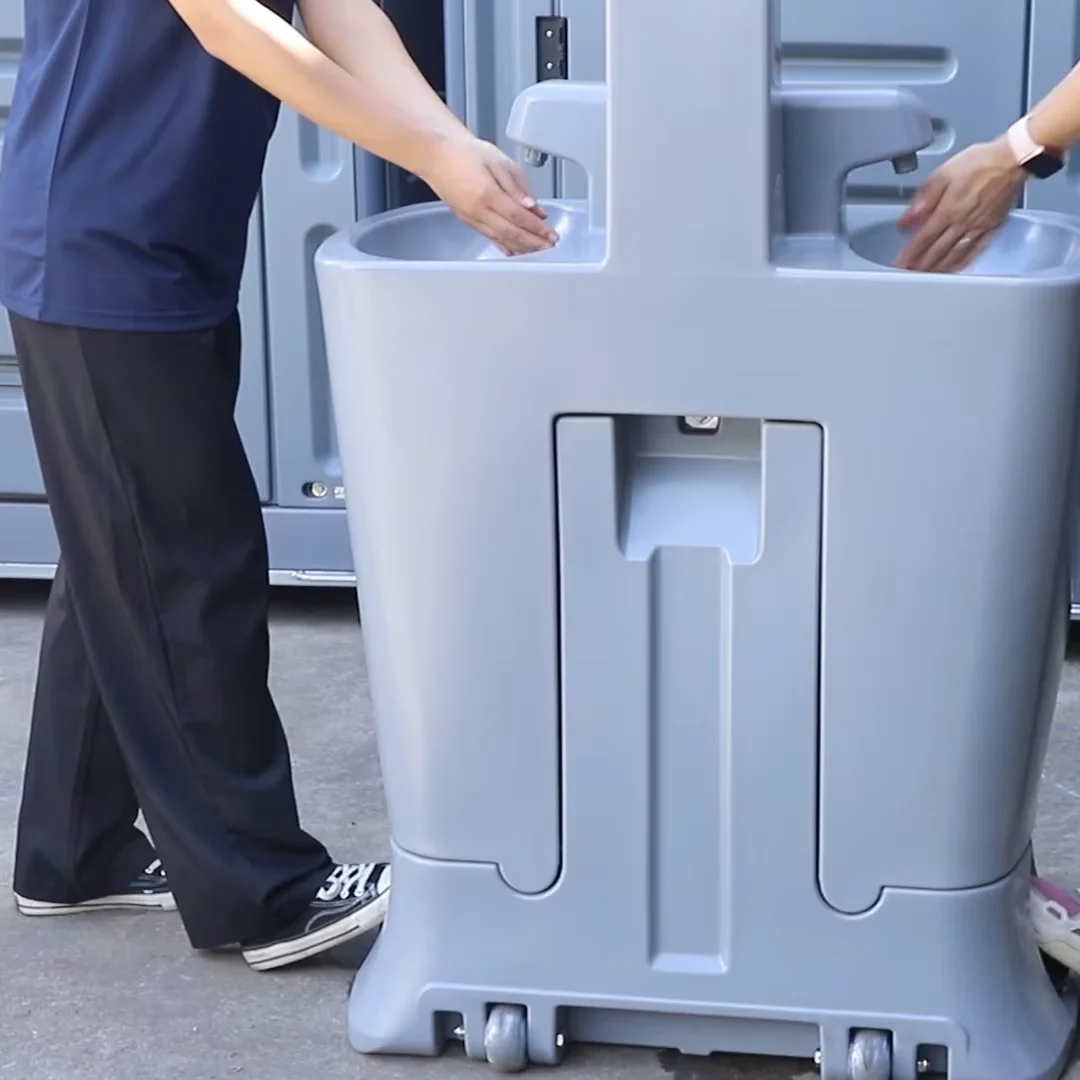 hand free wash station plastic products real production good to sea shipping container whole to sales foot opera