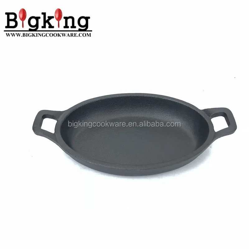 Cast Iron Serving Dish Mini Oval Gratin Baking Dish 18*12cm