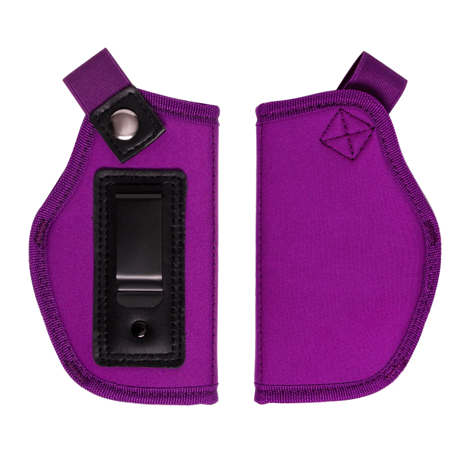 Wholesale nylon concealed minimalist pink purple black tactical women gun holster