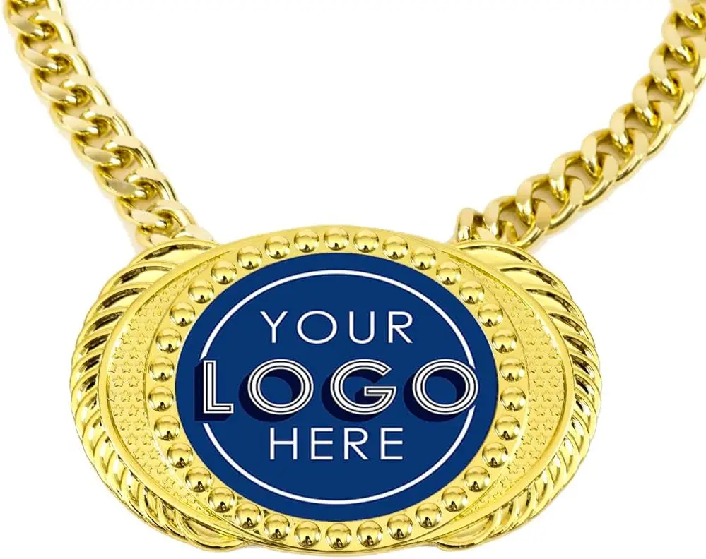 Custom Medal Necklace Football Belt Trophy Champ Award Winner Prize Trophy Award Necklace For  Baseball Basketball Softball