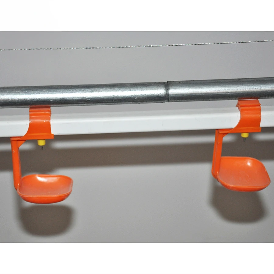 Chicken Nipple Drinker Water Pipe Poultry Drinkers Watering Cups chicken drinking Tools Automatic chicken drinking line system
