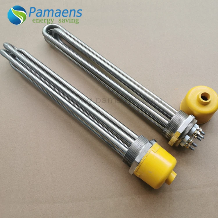 High Quality Acid Resistance Immersion Flange Heater Tubular Heater for Chemical Liquid