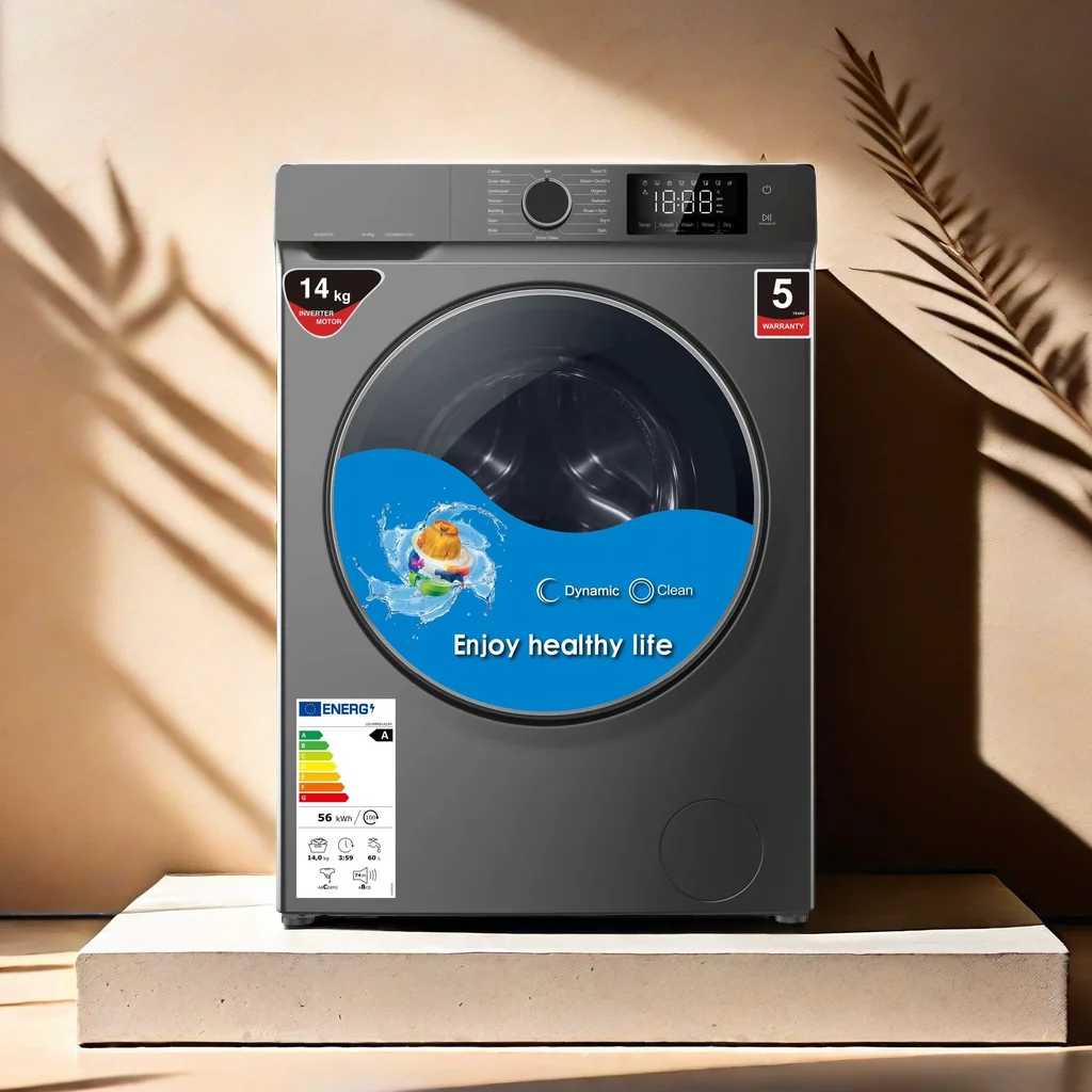 Designer 14KG Washer Dryer Combo full-featured fusion machine Large capacity washing and drying home washing machine